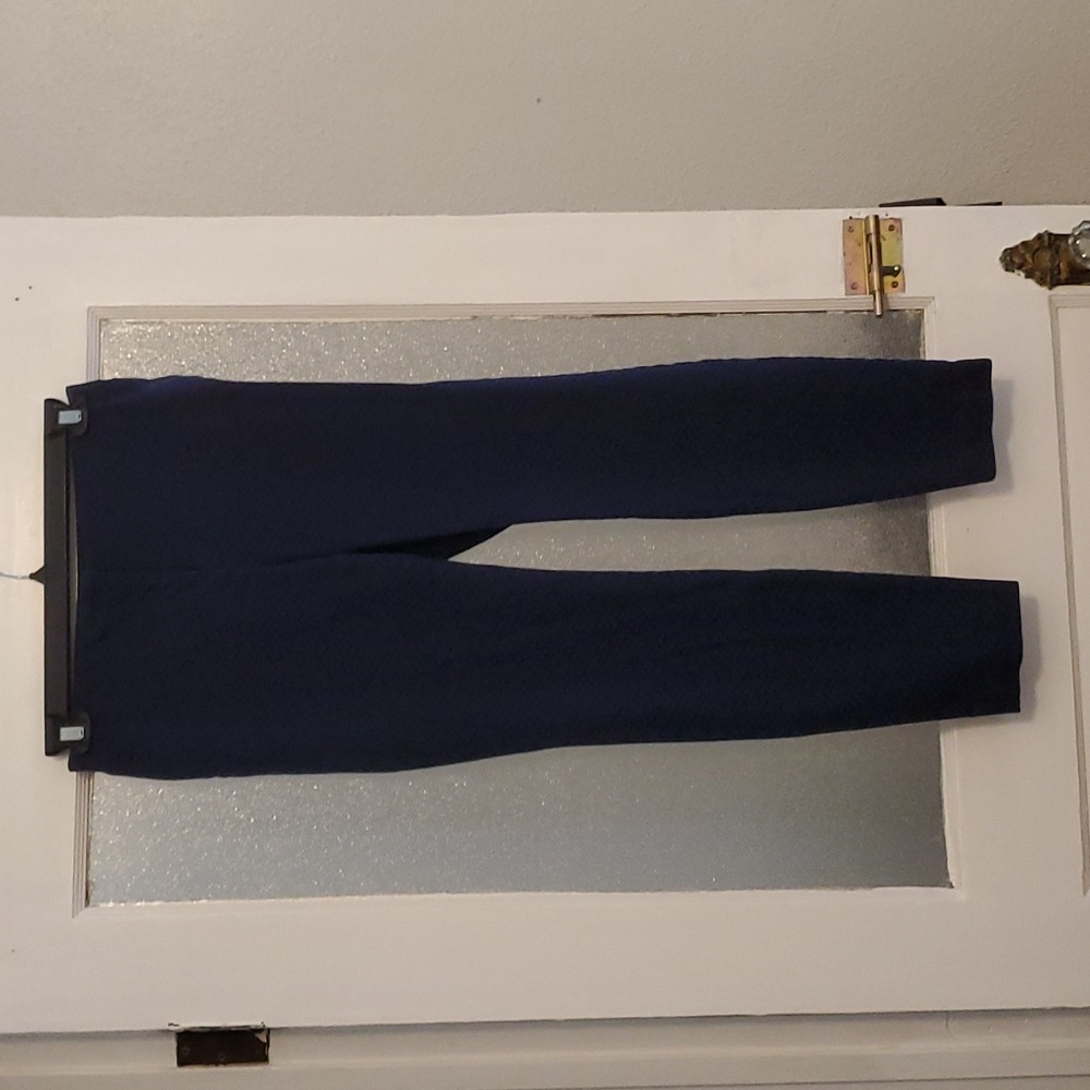 Alfani size 6 navy and black dress pants